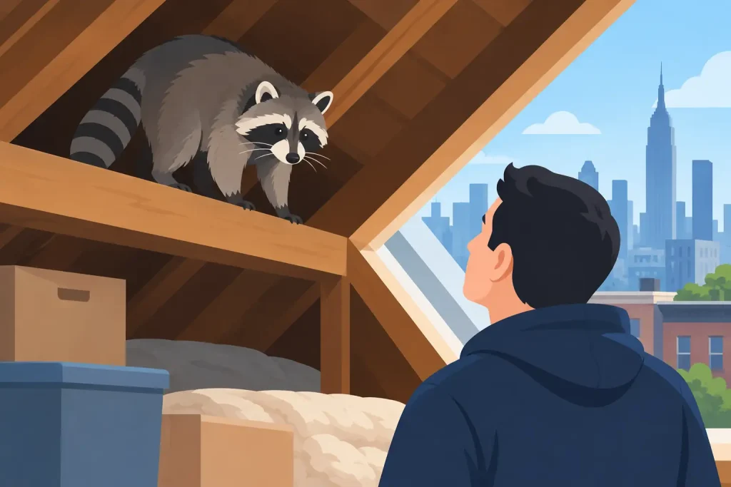 Raccoon in Attic? Steps for New York Homeowners
